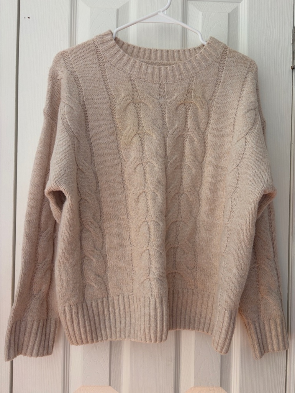 Cable Knit Crewneck Sweater & Sweater Vest